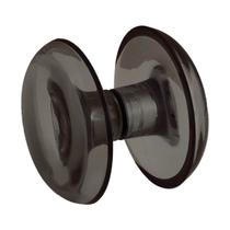 Puxador Concha Para Porta De Vidro Grande Duplo Resina Fumê