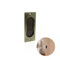 Puxador Concha Para Portas E Janelas Correr 100mm Fumê Embutir