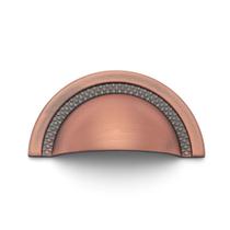 Puxador Concha Shell 48mm Vecchio Cobre Zen Design Puxador Concha Shell 48mm Vecchio Cobre Zen Design