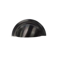 Puxador Concha Shell 64mm Ônix Escovado Zen Design Puxador Concha Shell 64mm Ônix Escovado Zen Design
