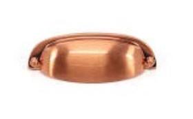 Puxador Concha Stillo 96mm Cobre Brilhante - Gruppa