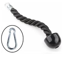 Puxador Corda Triceps Crossover Pulley Unilateral Mosquetão