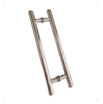 Puxador Cromado Alumínio 40cm Portas Portão Madeira Vidro Puxador Cromado Alumínio 40cm Portas Portão Madeira Vidro