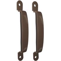Puxador de Alumínio P/ Porta Camarão/móveis/gavetas Bronze 2unds