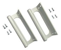 Puxador De Alumínio Preto P/ Porta de Correr De Madeira 2un Puxador De Alumínio Preto P/ Porta de Correr De Madeira 2un