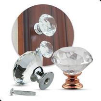 Puxador De Armário gavetas móveis Modelo Cristal 30mm Puxador De Armário gavetas móveis Modelo Cristal 30mm