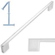 Puxador de armário KOOFIZO 22 cm cromado polido, 1 unidade Puxador de armário KOOFIZO 22 cm cromado polido, 1 unidade