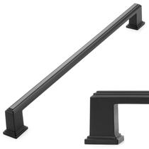 Puxador de Armário KOOFIZO Preto Fosco 25,6 cm Distância entre Furos Puxador de Armário KOOFIZO Preto Fosco 25,6 cm Distância entre Furos