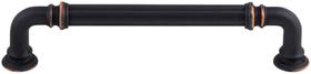 Puxador de barra Top Knobs TK323UM 5" Reeded Umbrio Puxador de barra Top Knobs TK323UM 5" Reeded Umbrio