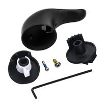 Puxador de Chuveiro Tearel 100657 Preto Fosco PosiTemp