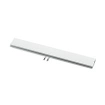 Puxador de dedo para armário MATOOYA 30 cm alumínio branco Puxador de dedo para armário MATOOYA 30 cm alumínio branco
