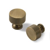 Puxador de Gabinete de Cozinha SALISENG em Latão Antigo 28 mm, Kit com 6