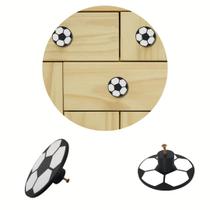 "Puxador de Gaveta Bola de Esporte Kit com 2 Unidades Decorativas para Móveis, Cômoda, Armário e Quarto Infantil" - Espaço 3d "Puxador de Gaveta Bola de Esporte Kit com 2 Unidades Decorativas para Móveis, Cômoda, Armário e Quarto Infantil" - Espaço 3d