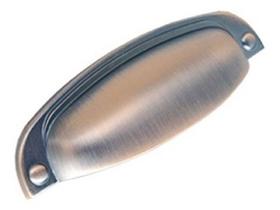 Puxador de Gaveta e Armário 96mm Cobre Antigo 115 Italy Line Puxador de Gaveta e Armário 96mm Cobre Antigo 115 Italy Line
