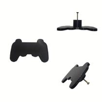 Puxador de Gaveta Formato de Controle de Video Game Play...Preto (Kit com 6 unidades) Puxador de Gaveta Formato de Controle de Video Game Play...Preto (Kit com 6 unidades)