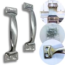 Puxador de Metal Para Moveis Kit com 2 Peças