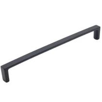 Puxador de Móvel Armário Preto Fosco 20cm Alça Torralba 1691 Puxador de Móvel Armário Preto Fosco 20cm Alça Torralba 1691