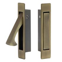 Puxador de porta de embutir Dontay para porta de correr, aço inoxidável 304 Puxador de porta de embutir Dontay para porta de correr, aço inoxidável 304