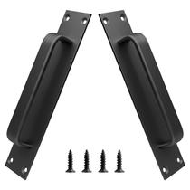 Puxador de Porta Piutouyar em Liga de Alumínio 20 cm Preto, Kit com 2 Puxador de Porta Piutouyar em Liga de Alumínio 20 cm Preto, Kit com 2