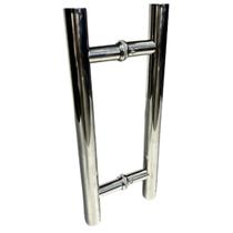 Puxador de Porta Pivotante Tubular H Inox 60 Cm