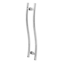 Puxador De Porta Tubular Curvo S 70cm