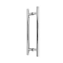 Puxador De Porta Tubular Redondo 600mm Inox Polido - Silvana 2pçs Puxador De Porta Tubular Redondo 600mm Inox Polido - Silvana 2pçs