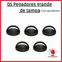 Puxador de tampa de panela 5 peças com parafusos Puxador de tampa de panela 5 peças com parafusos