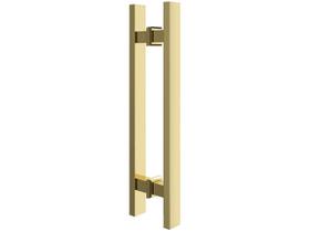 Puxador Duplo 60cm Inox Gold GO5160 Ducon Metais Dourado/Ouro Puxador Duplo 60cm Inox Gold GO5160 Ducon Metais Dourado/Ouro