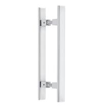 Puxador Duplo Barra Chata 1.1/2 x 3/8 Alumínio - Escovado Puxador Duplo Barra Chata 1.1/2 x 3/8 Alumínio - Escovado