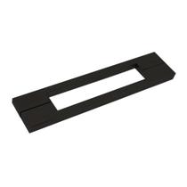 Puxador Duplo Big Thin 400mm Preto - Geris Puxador Duplo Big Thin 400mm Preto - Geris