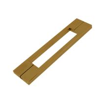 Puxador Duplo Big Thin Dourado Champagne 20x832x135 mm I453DC Geris Puxador Duplo Big Thin Dourado Champagne 20x832x135 mm I453DC Geris