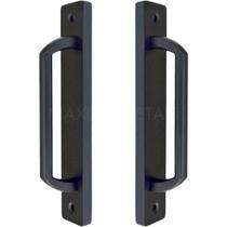 Puxador Duplo Colonial Porta Correr Madeira Rústico 148Mm Puxador Duplo Colonial Porta Correr Madeira Rústico 148Mm