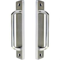 Puxador Duplo Colonial Porta Correr Madeira Rústico 148Mm