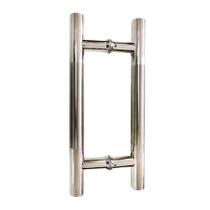 Puxador Duplo DF 996 - Polido/Escovado - 20 cm Puxador Duplo DF 996 - Polido/Escovado - 20 cm