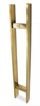 PUXADOR DUPLO DH1611 DOURADO 600mm BSKF