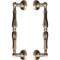 Puxador Duplo Europe Bronze Antigo 306mm Porta Pivotante Correr Madeira Vidro Colonial Clássico Rústico Puxador Duplo Europe Bronze Antigo 306mm Porta Pivotante Correr Madeira Vidro Colonial Clássico Rústico