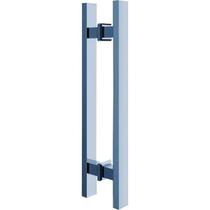 Puxador Duplo para Porta 1000mm Inox Polido Premium PR4140 Ducon Metais Cromado Puxador Duplo para Porta 1000mm Inox Polido Premium PR4140 Ducon Metais Cromado
