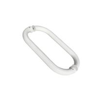 Puxador Duplo Vesfer Ref.3058 1 x 40cm Branco
