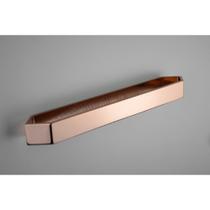 Puxador Elemento Grande 128mm Rosê Zen Design Puxador Elemento Grande 128mm Rosê Zen Design