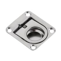 Puxador Em Aço Inox Retangular Para Armários Porta Tampas M4 Puxador Em Aço Inox Retangular Para Armários Porta Tampas M4