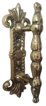 Puxador Em Bronze Modelo Antigo Com Espelho Portas Portões Puxador Em Bronze Modelo Antigo Com Espelho Portas Portões