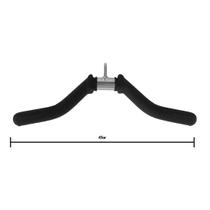 Puxador Em V Maciço Com Giro Revestido Prv220 Uplift