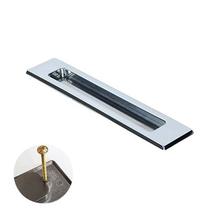 Puxador Embutir Concha Janela Cromado 25cm Puxador Embutir Concha Janela Cromado 25cm