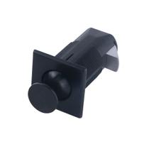 Puxador fecho botão embutido preto push lock