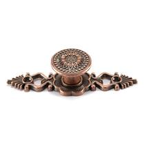 Puxador Girassol Com Base 6 Peças Metal Decoração Gavetas Puxador Girassol Com Base 6 Peças Metal Decoração Gavetas