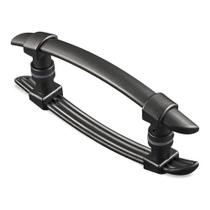 Puxador H AL Arco Polímero 40cm Porta de Vidro - Preto Puxador H AL Arco Polímero 40cm Porta de Vidro - Preto