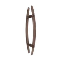 Puxador h curvo resina 300x500 bronze Puxador h curvo resina 300x500 bronze
