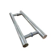 Puxador H tubular alumínio 20x30cm - Alumínios Cometa Puxador H tubular alumínio 20x30cm - Alumínios Cometa