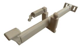 Puxador Haste Janela Maxim Ar Alumínio Udinese Branco - 20cm