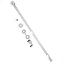 Puxador Haste Janela Maxim-Ar De Aluminio 450mm Fosco Puxador Haste Janela Maxim-Ar De Aluminio 450mm Fosco